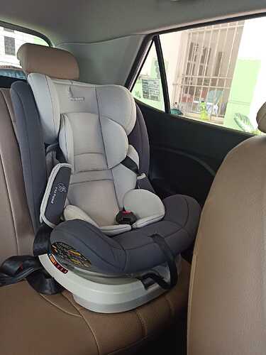 R for Rabbit Baby Car Seat - Grey