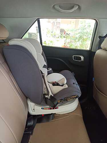 Right side view of R for Rabbit Baby Car Seat